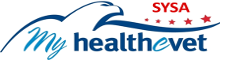 My HealtheVet-SYSA (MHVA) logo